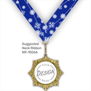 3" Snowflake Insert Medal [MED-330]