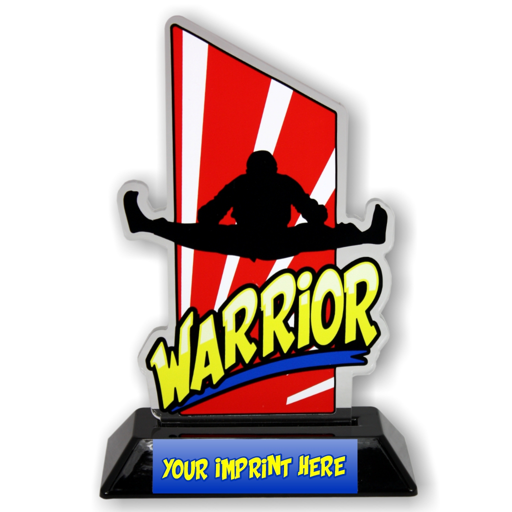 7" Acrylic Warrior Award [ACR-WARRIOR]