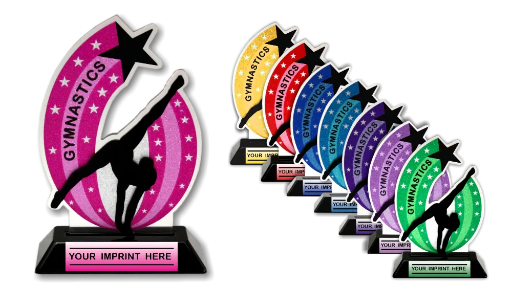 GEMnastics Series Stock Acrylic Trophy