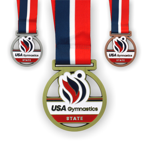 USA Gymnastics State Medal