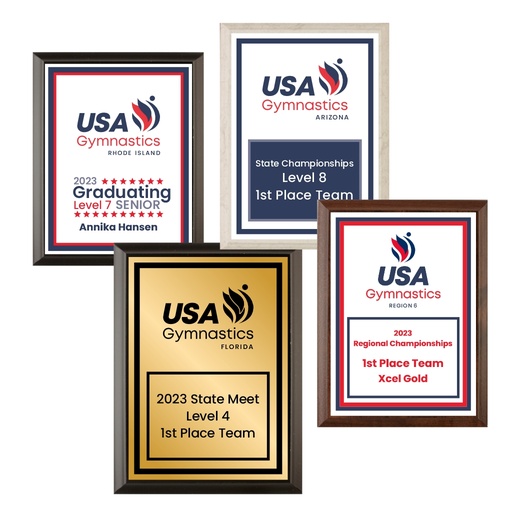 USA Gymnastics Plaque