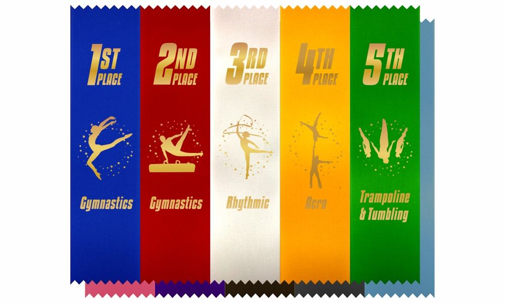 Stock Sports Ribbon  Bulk Sports Award Ribbons