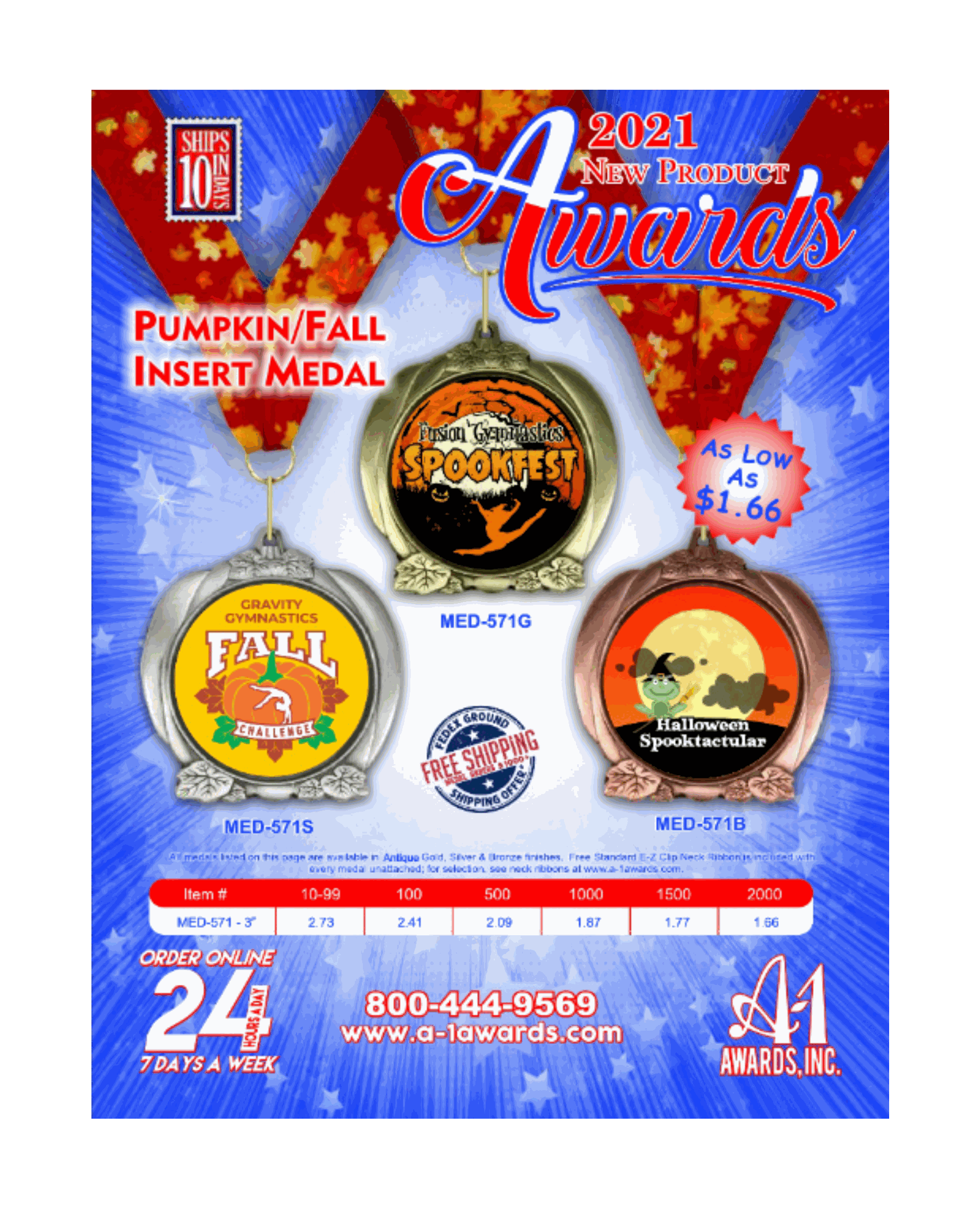 Fall Awards Catalog