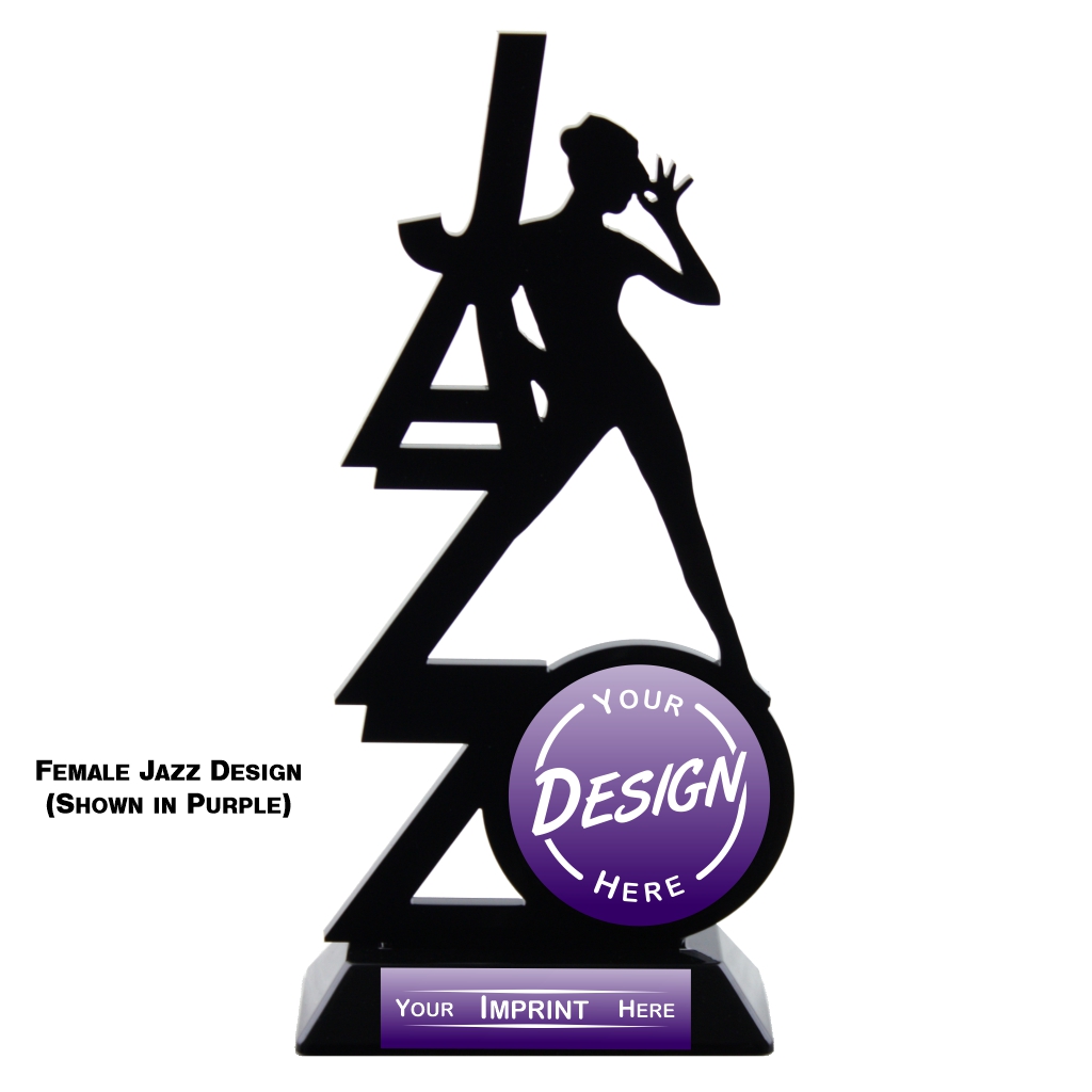 Dance Silhouette Series Acrylic Trophy