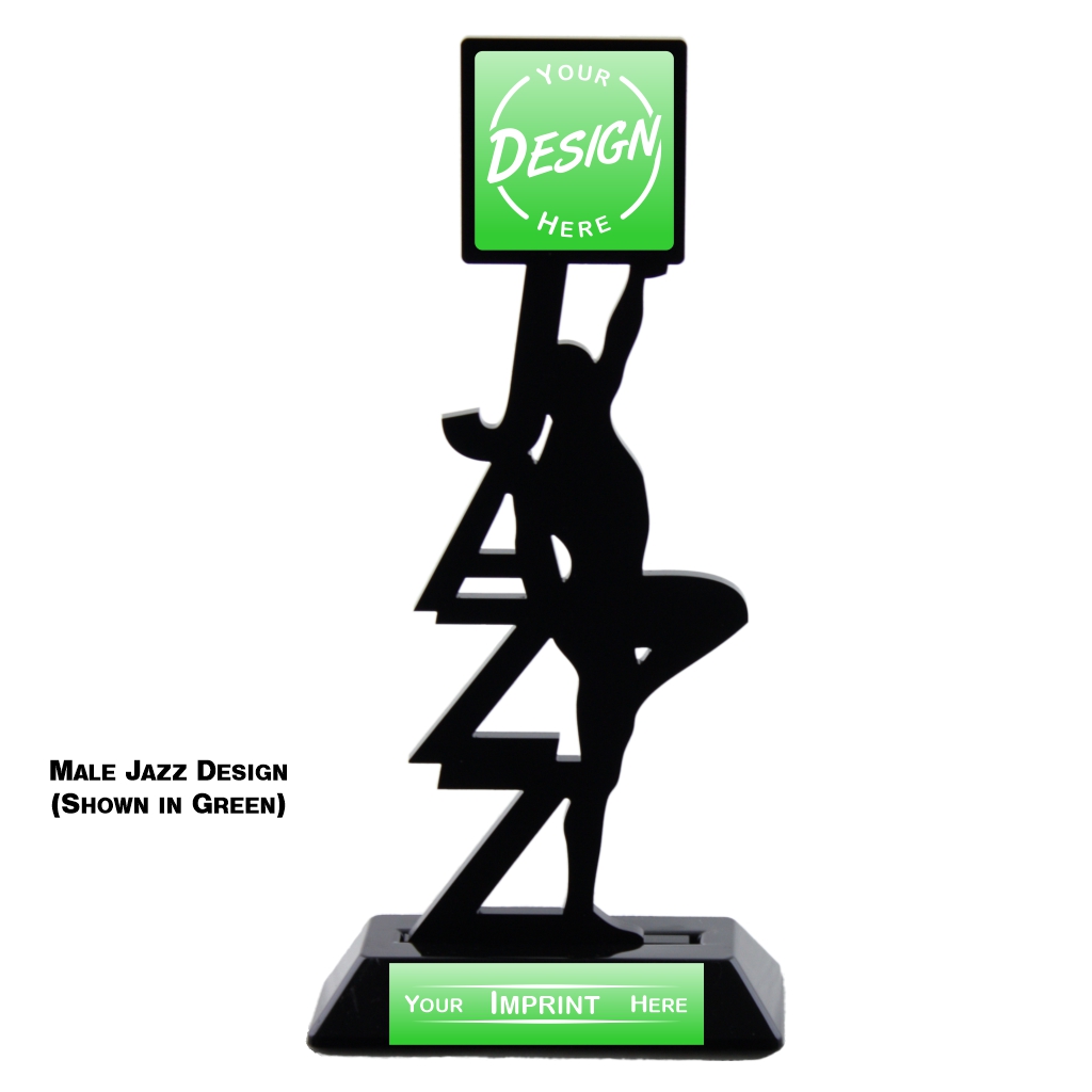 Dance Silhouette Series Acrylic Trophy