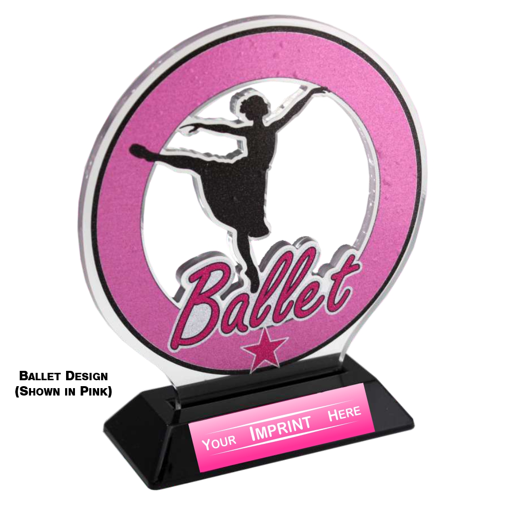 Dance Stardust Series Stock Acrylic Trophy