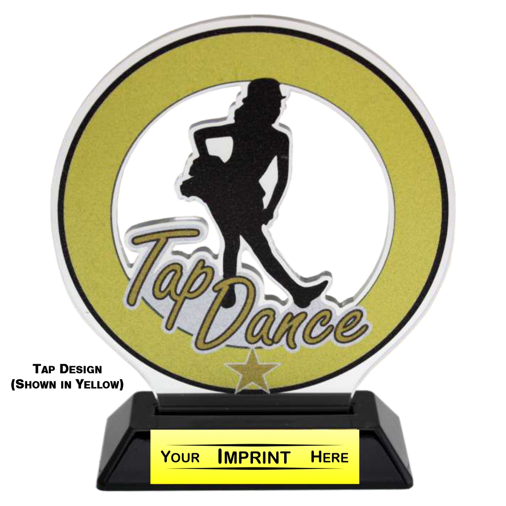 Dance Stardust Series Stock Acrylic Trophy