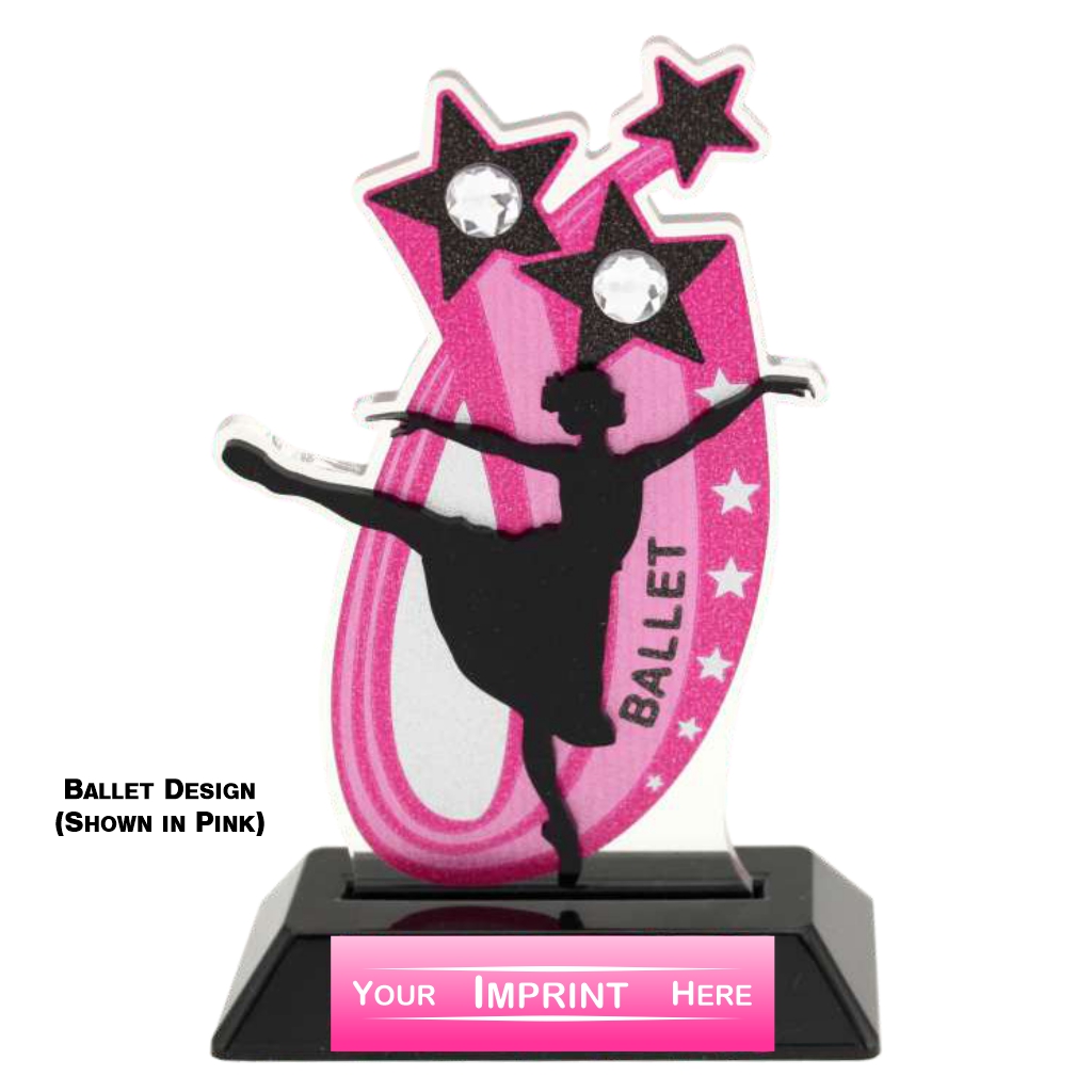 Dance GEM Series Stock Acrylic Trophy