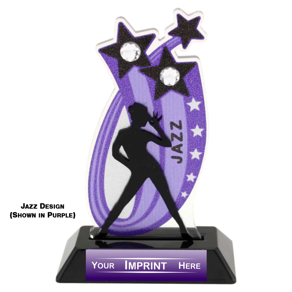 Dance GEM Series Stock Acrylic Trophy