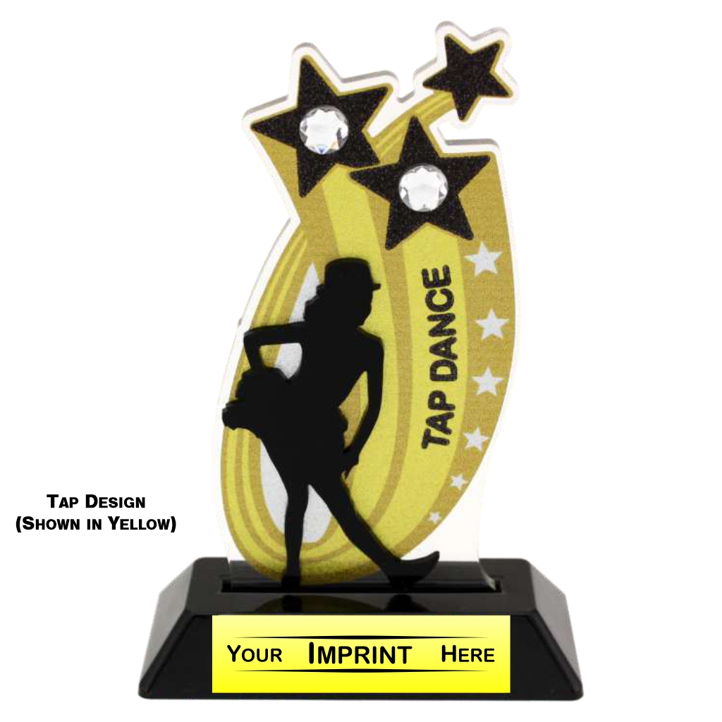 Dance GEM Series Stock Acrylic Trophy