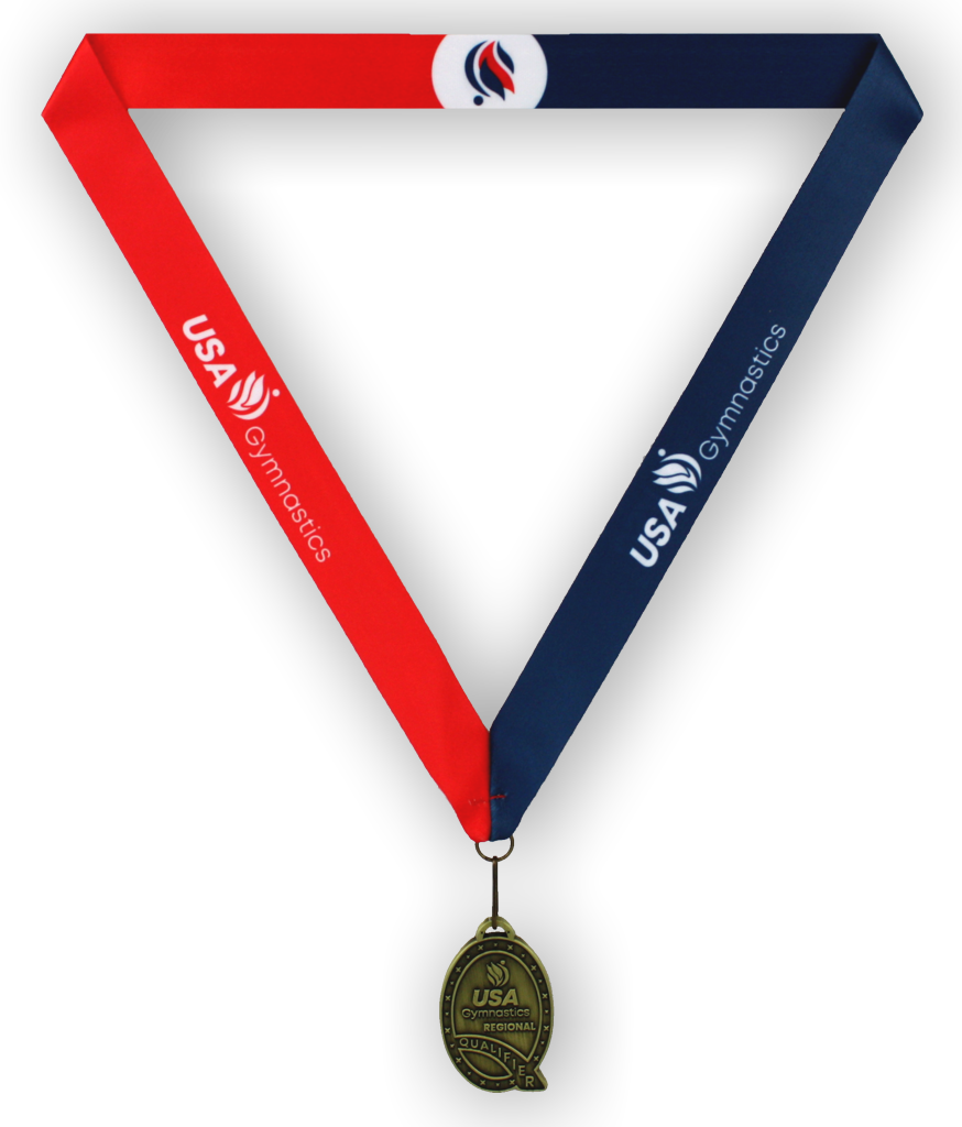 2-1/4" Regional Qualifier USA Gymnastics Medal