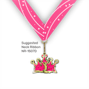 2-5/8" Female Gymnast Princess Medal [MED-711]