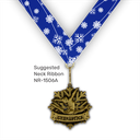 2-1/2" Female Gymnastics Snowflake Medal [MED-550F]