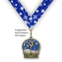 2-3/4" Female Gymnast Snowglobe Medal [MED-551]