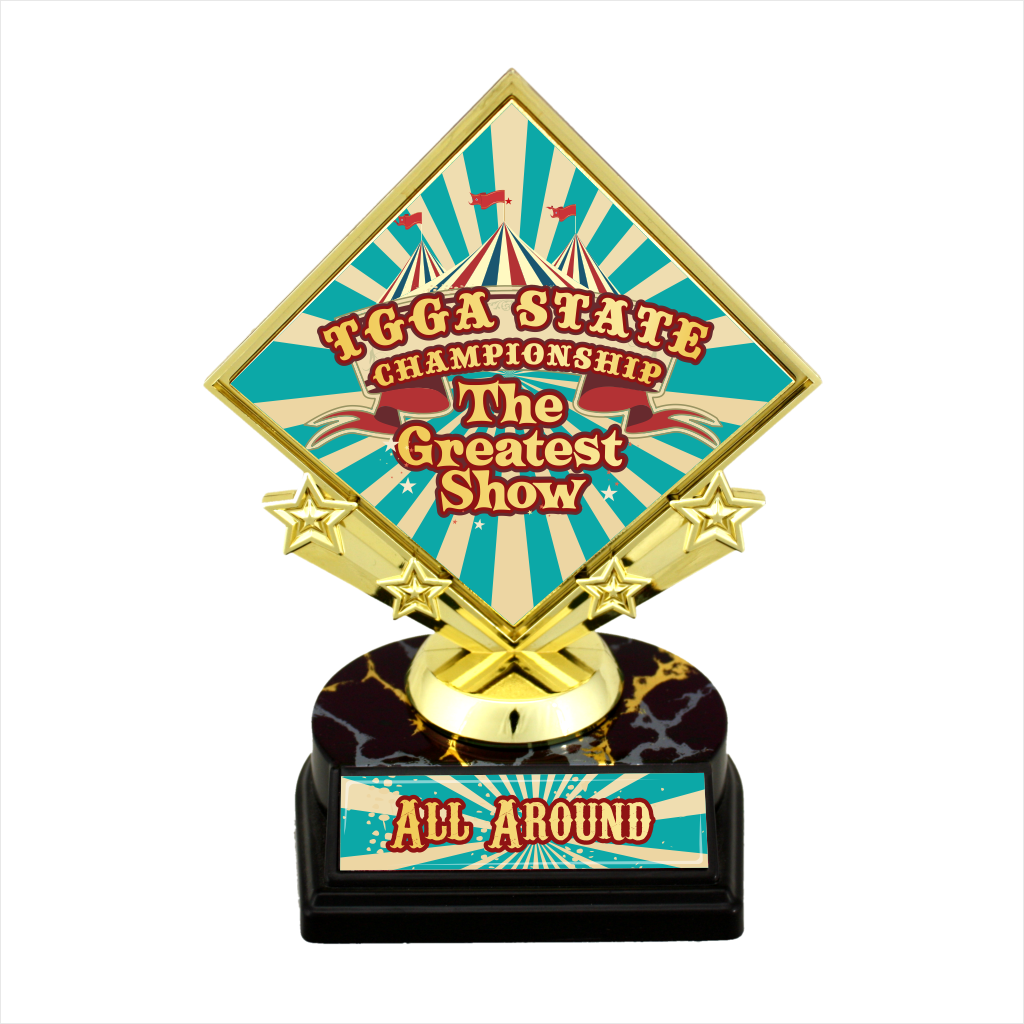 7" Diamond Series Insert Trophy