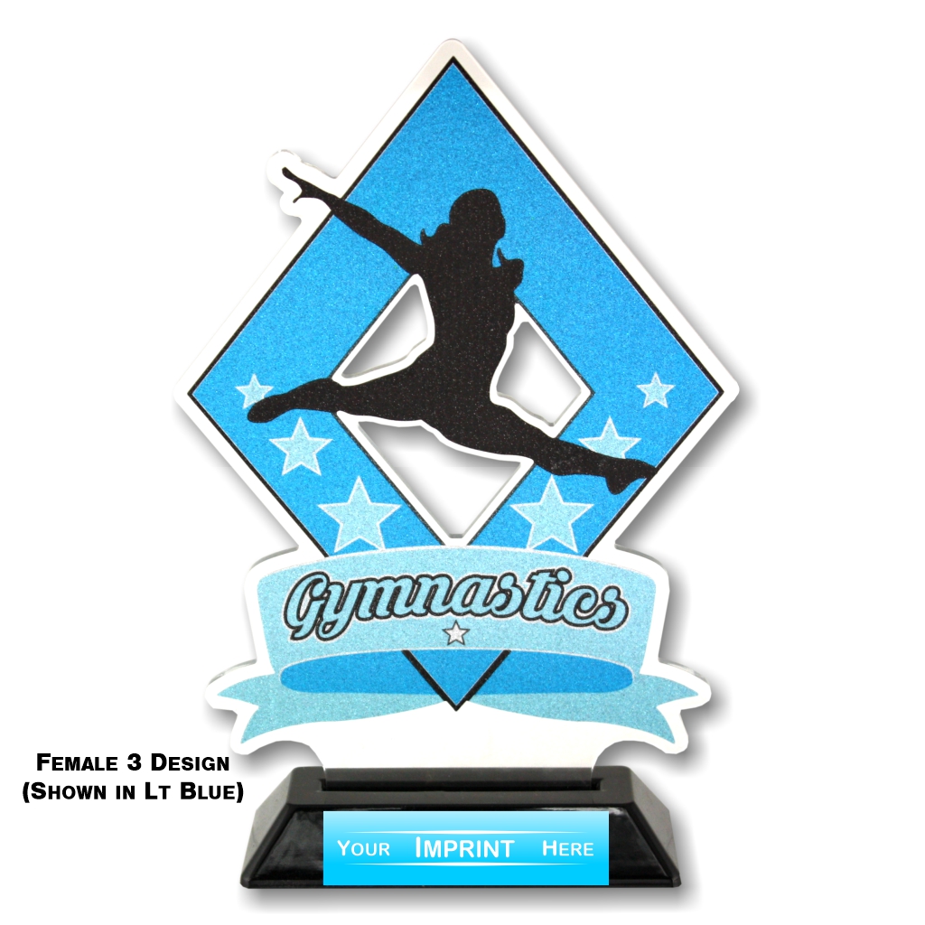 Diamond Series Stock Acrylic Trophy [ACR-15D]