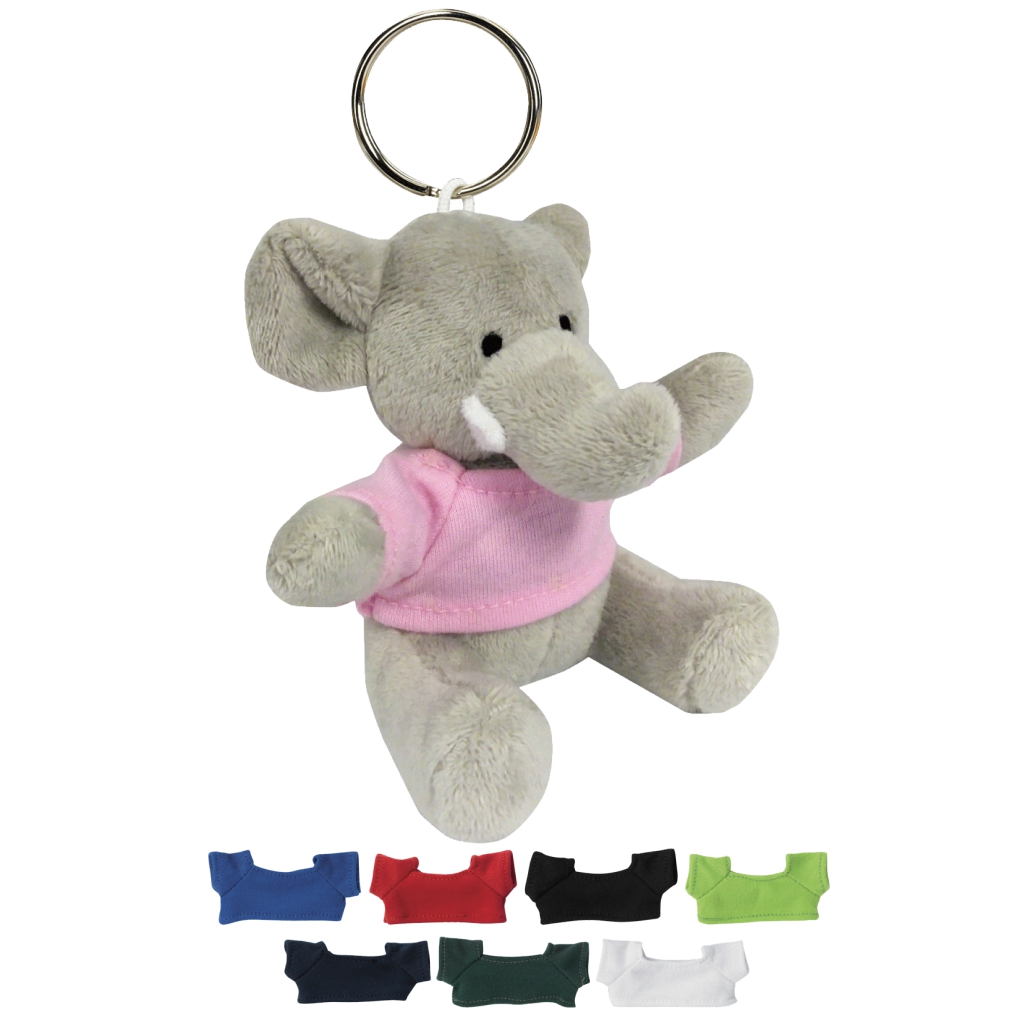 Elephant Plush Key Chain [A1231]