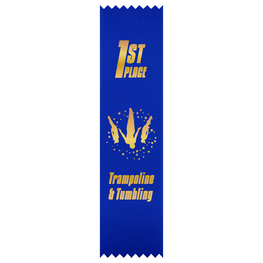 Trampoline & Tumbling Placement Ribbon