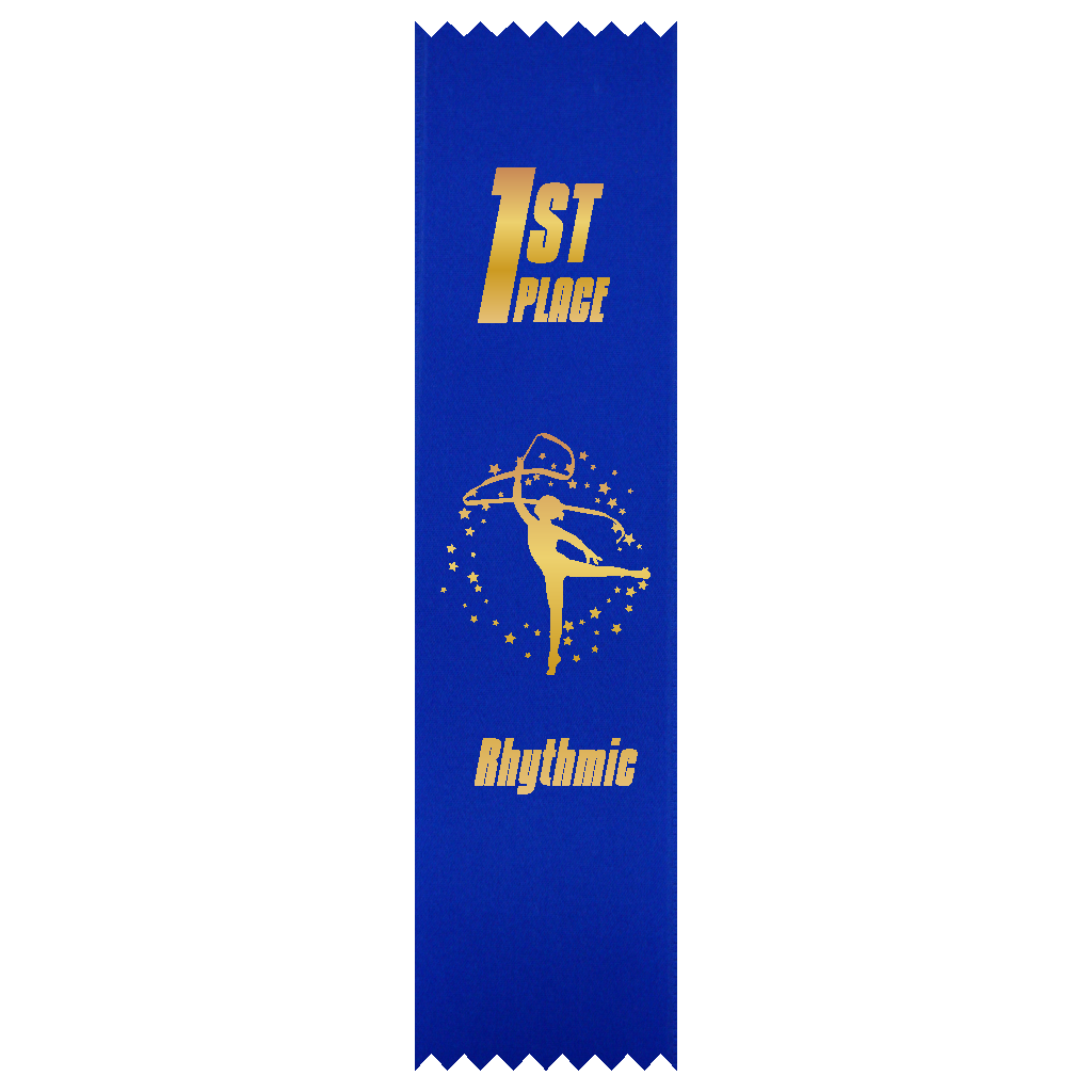 Rhythmic Gymnast Placement Ribbon