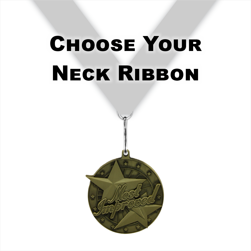2-1/2" Most Improved Medal