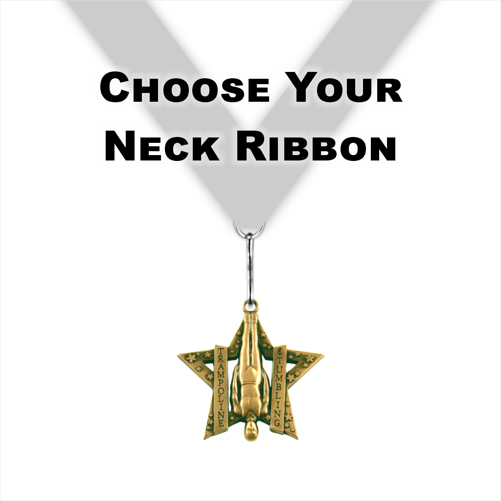 2-3/8" Trampoline & Tumbling All-Star Series Medal