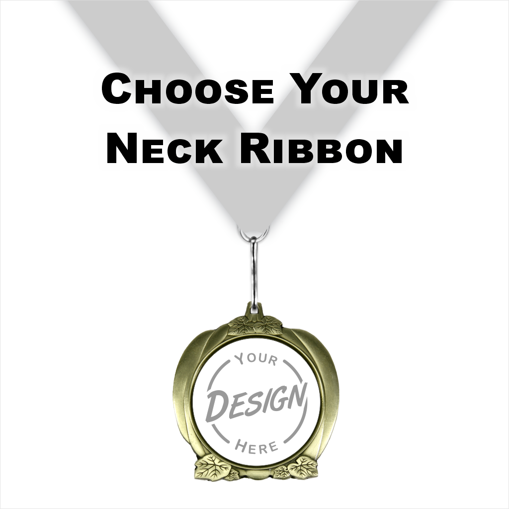 2-3/4" Pumpkin Insert Medal [MED-571]