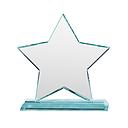 Star Jade Glass Star Award