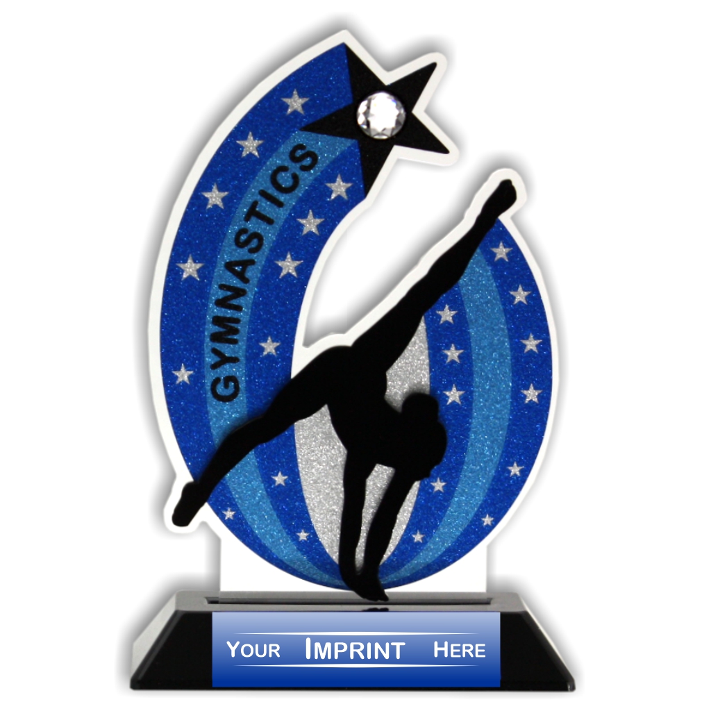 GEMnastics Series Stock Acrylic Trophy