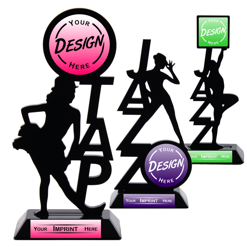 Dance Silhouette Series Acrylic Trophy