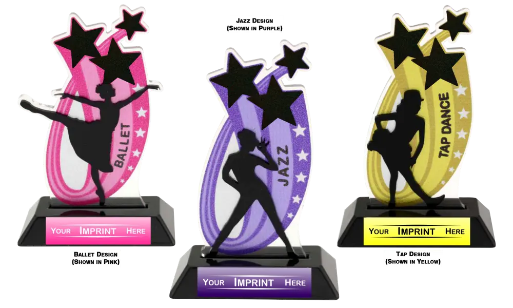 Dance GEM Series Stock Acrylic Trophy