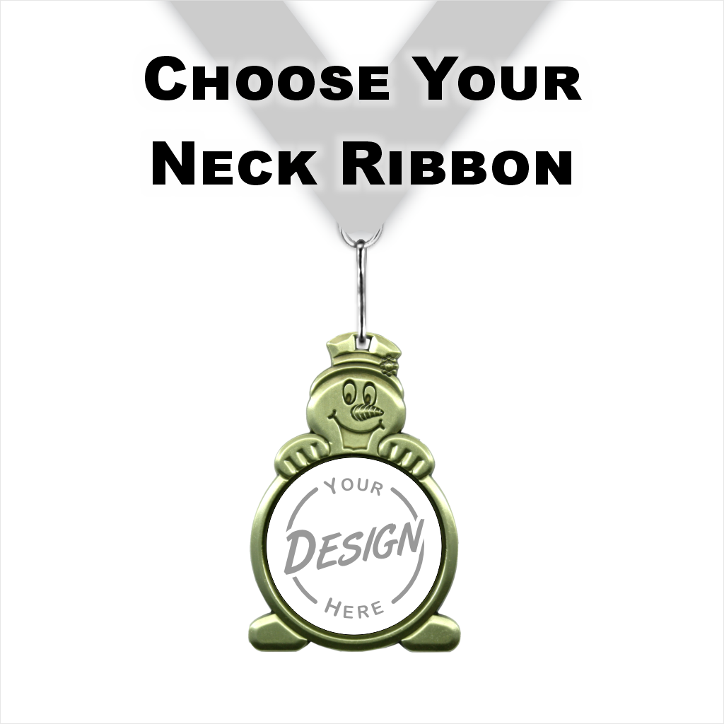 3-3/4" Snowman Insert Medal