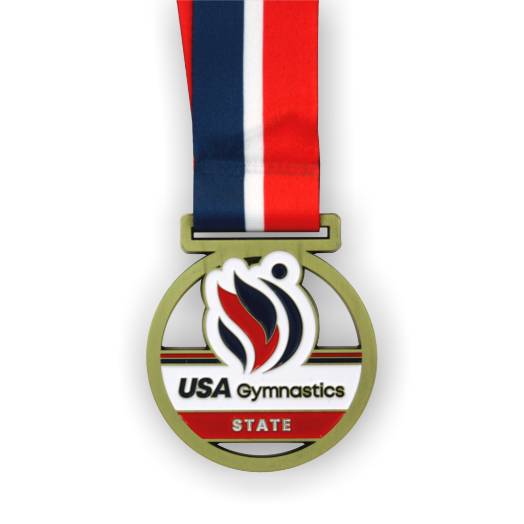 USA Gymnastics State Medal