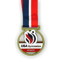 USA Gymnastics State Medal