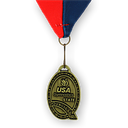USA Gymnastics State Qualifier Medal