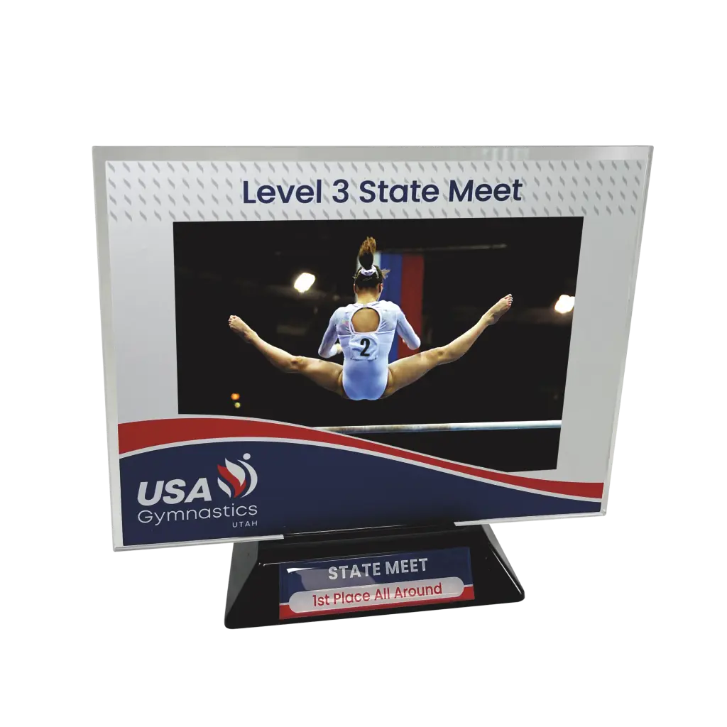 USA Gymnastics Acrylic Photo Frame
