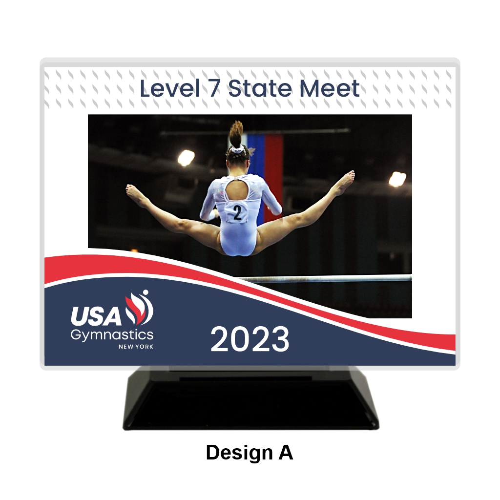 USA Gymnastics Acrylic Photo Frame