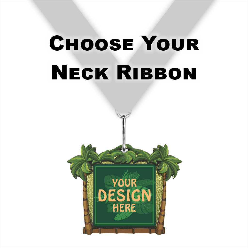 3-5/8" Jungle Insert Medal