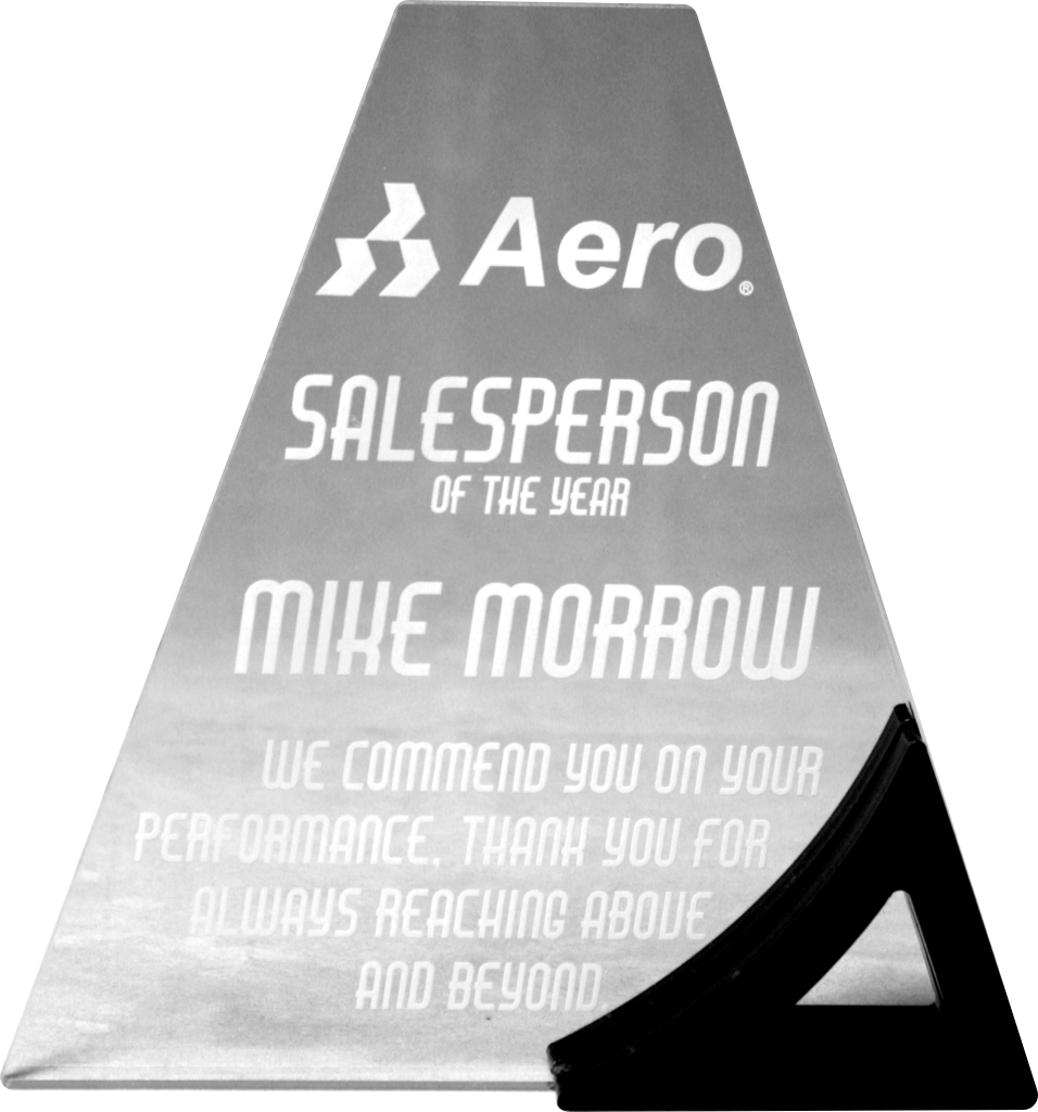 Trapezoid Stock Acrylic Award