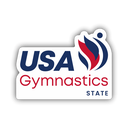 USA Gymnastics State Sticker