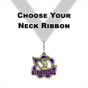 2-1/4" Female Gymnastics Glitter Purple Flower Power Series Medal