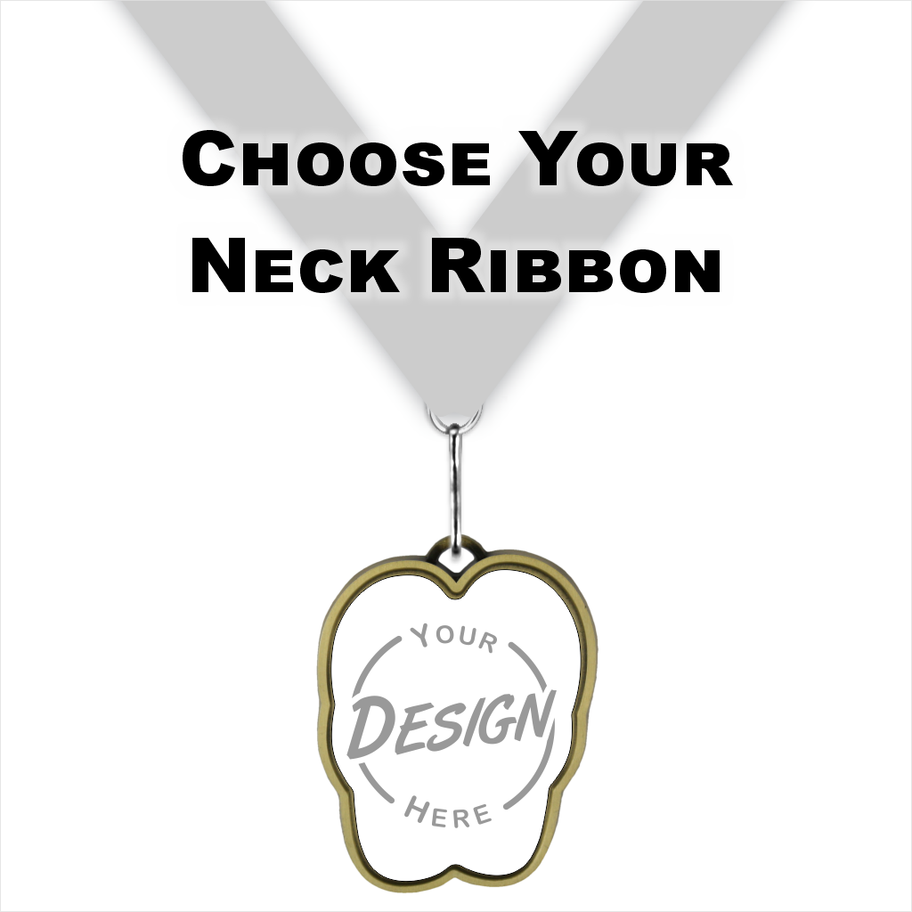 2-3/4" Flip Flop Insert Medal