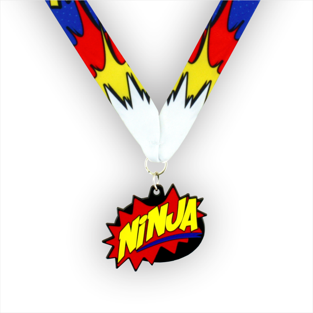 2-3/4" Ninja Medal