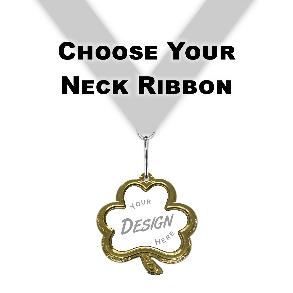 2-3/4" Shamrock Insert Medal