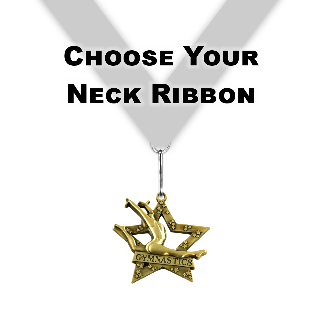 2-3/8" Female Gymnastics All-Star Series Medal