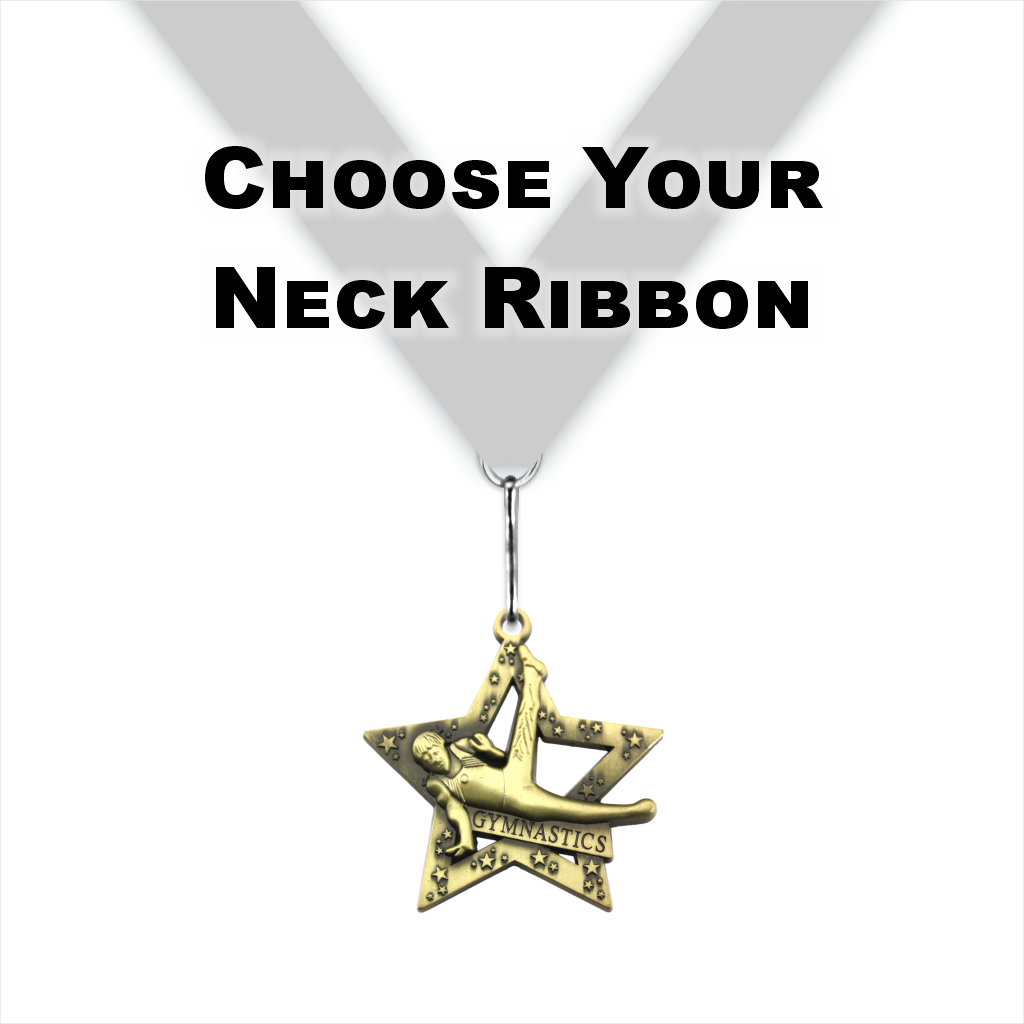 2-3/8" Male Gymnastics All-Star Series Medal