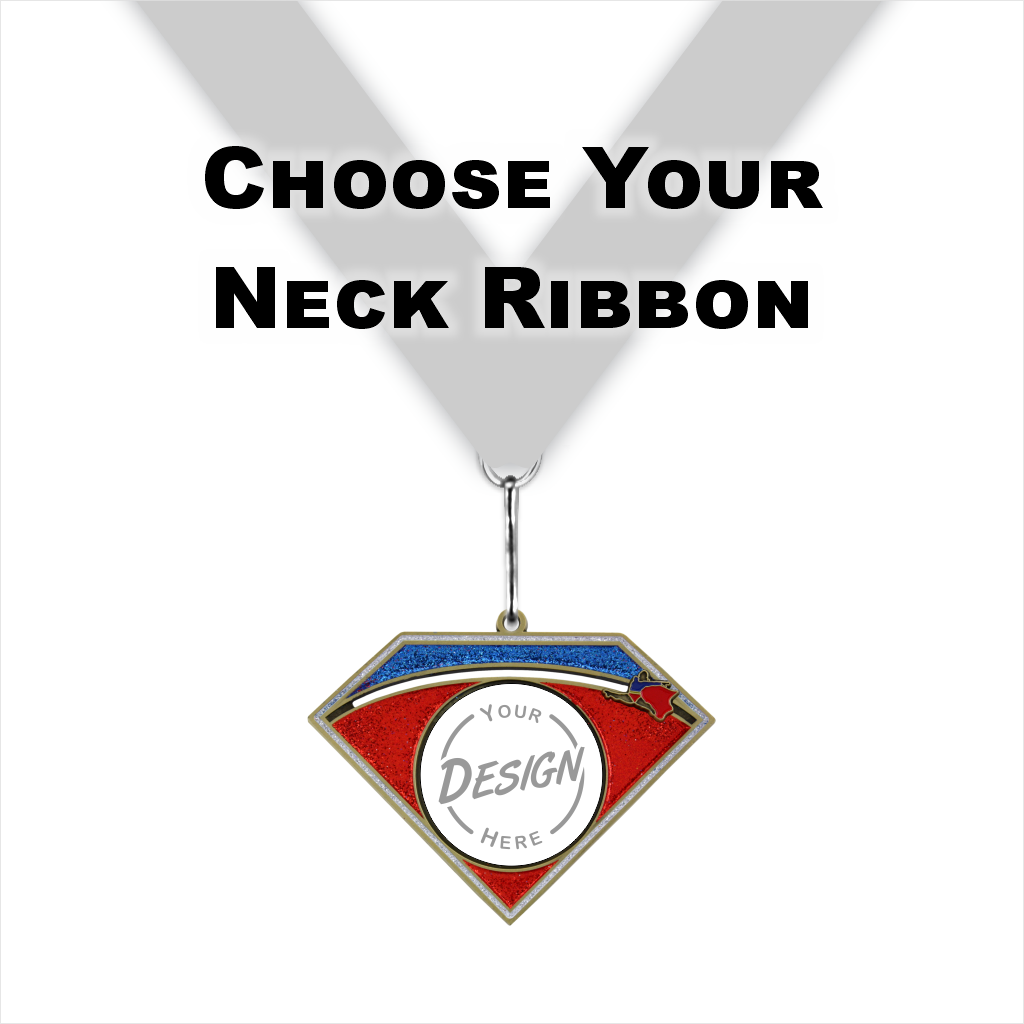 3-1/4" Superhero Series Insert Medal