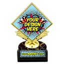 7" Diamond Series Insert Trophy [TRO-921]