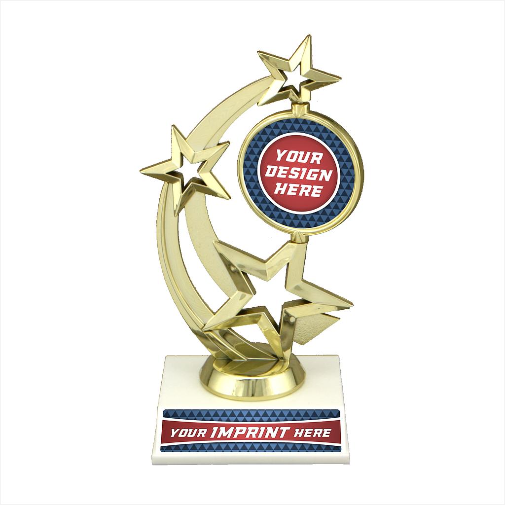 7-3/4" Spinner Insert Participation Trophy 