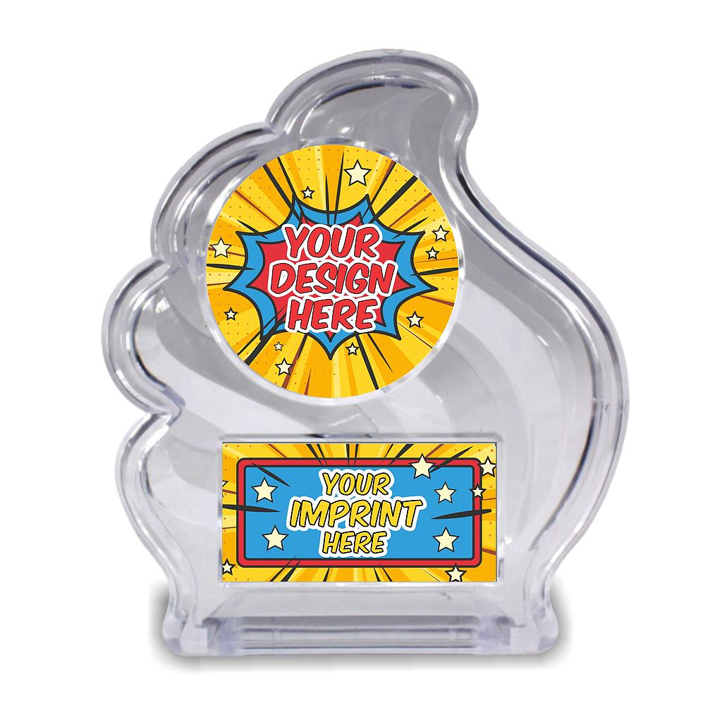 Acrylic Insert Participation Trophy