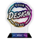 Custom-Shaped Acrylic Trophy